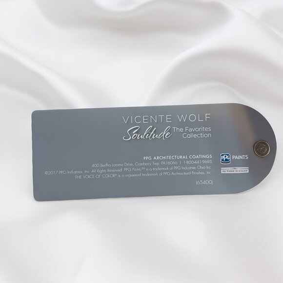 PPG Paints Vicente Wolf Soulitude Paint Color Swatch Book Collections Fan Deck - Picture 4 of 7